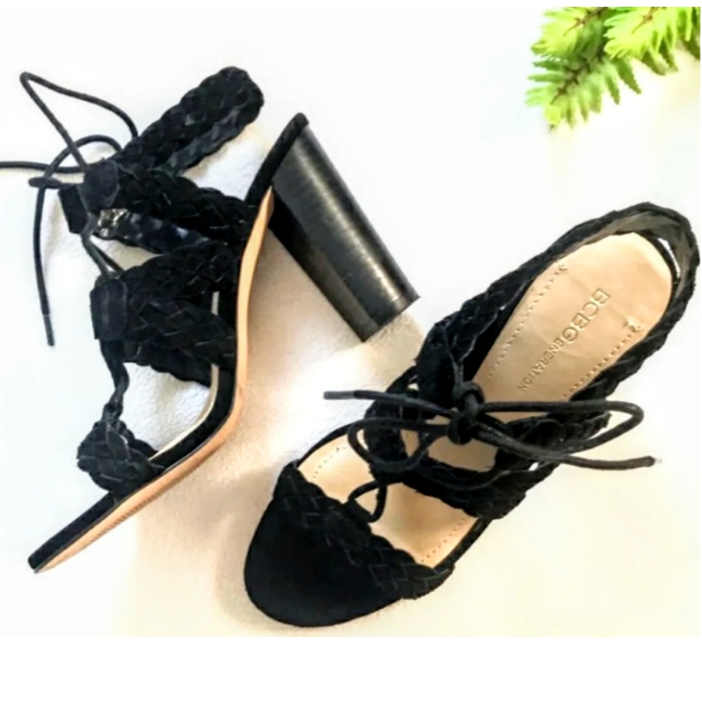 ❤BCBGeneration "Lorette" Leather Suede Sandals❤ - Picture 2 of 8